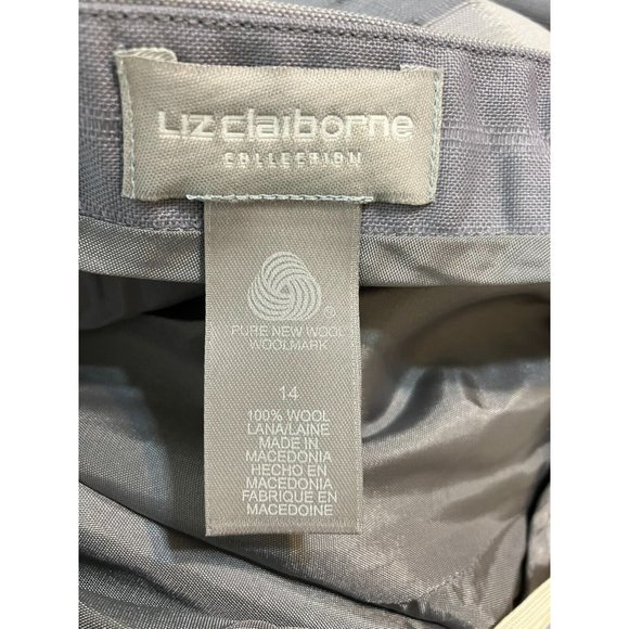 Liz Claiborne Women's 14 Retro Romanticism Wool Skirt New READ - Picture 7 of 10